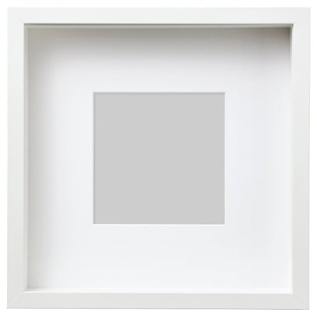 SANNAHED Frame, white, 9 ¾x9 ¾" - IKEA