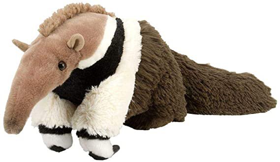 Amazon.com: Wild Republic Anteater Plush, Stuffed Animal, Plush Toy, Gifts for Kids, Cuddlekins 12 Inches: Toys & Games