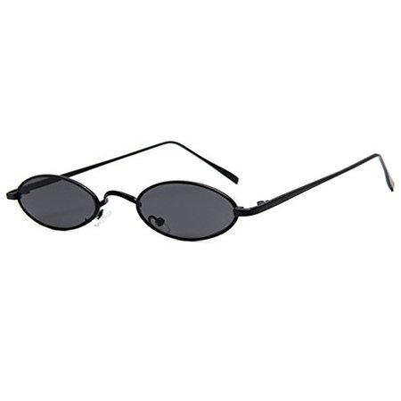 Armear Tiny Stretched Oval Vintage Sunglasses for Women Men - Import It All