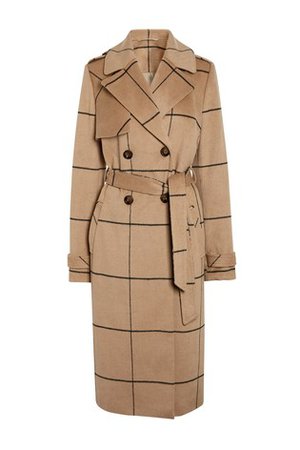 Buy Tan Windowpane Check Coat from the Next UK online shop