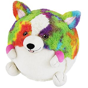 Squishable Prism Corgi: An Adorable Fuzzy Plush to Snurfle and Squeeze!