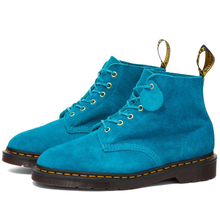 turquoise suede boots