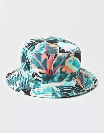 AEO Tropical Bucket Hat green