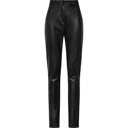 LEATHER SKINNY PANTS BLACK | Most Wanted