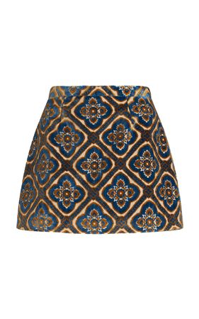 Printed Mini Skirt By Etro | Moda Operandi