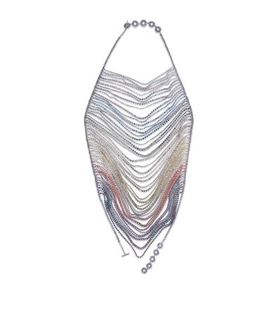 Benedetta Bruzziches Crystal-Embellished Aura Top | Harrods US
