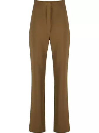 Paris Georgia high-waisted Tailored Trousers - Farfetch