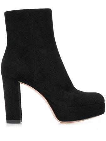 Gianvito Rossi chunky heel boots £792 - Shop Online. Same Day Delivery in London