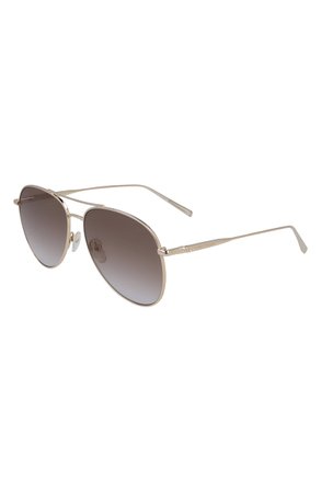 Longchamp Classic 59mm Gradient Aviator Sunglasses | Nordstrom