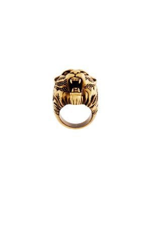 Tiger head ring | Roberto Cavalli