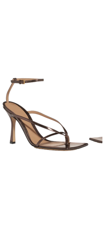 bottega brown heel