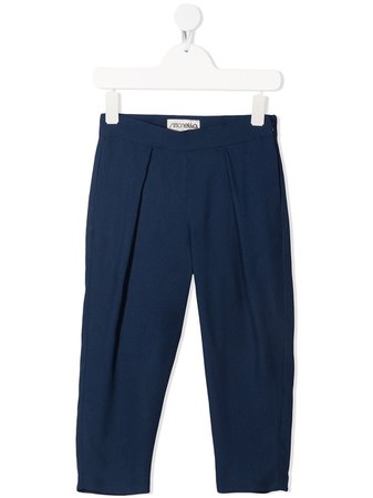 Shop blue Simonetta crease detail trousers with Express Delivery - Farfetch