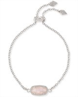 Elaina Silver Adjustable Chain Bracelet | Kendra Scott