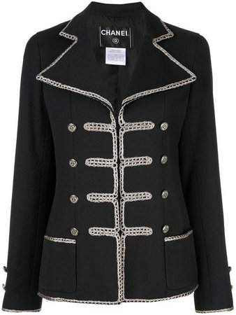 Chanel Vintage Long Sleeve Military jacket