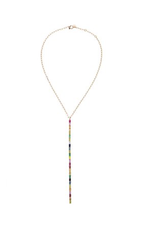 Shay 18K Rose Gold Multi-Stone Necklace
