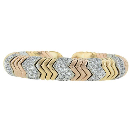 diamond gold bracelet