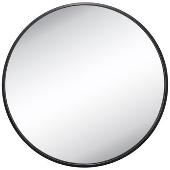 Black Round Metal Wall Mirror - Large | Hobby Lobby | 104960