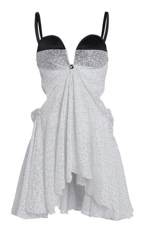 Cut-Out Bustier Silk Mini Dress By Coperni | Moda Operandi