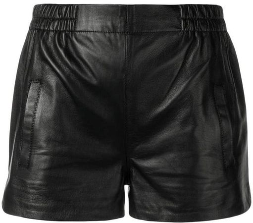 slim-fit biker shorts