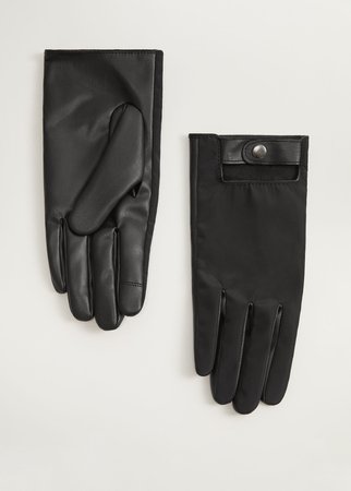 Mixed gloves - Women | Mango United Kingdom
