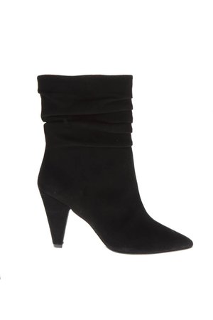 The Seller Black Suede Boots