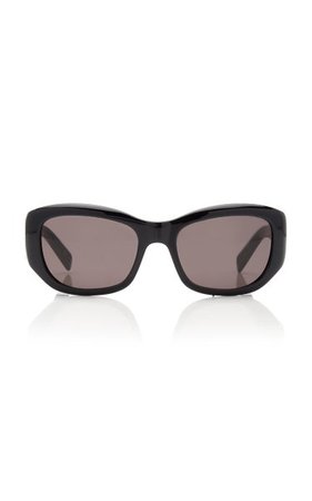 Cat-Eye Acetate Sunglasses By Saint Laurent | Moda Operandi