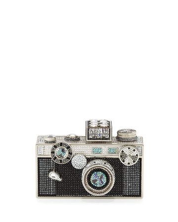 Judith Leiber Couture Camera Clutch Bag, Cosmo Jet | Neiman Marcus
