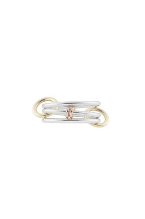 Spinelli Kilcollin Acacia SG Ring in Sterling Silver & 18K Yellow Gold | FWRD