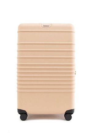 BEIS - The Check-In Roller in Beige travel luggage