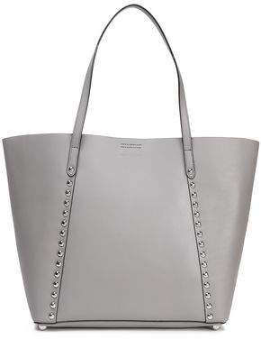 Studded Leather Tote