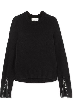 3.1 Phillip Lim | Embellished knitted sweater | NET-A-PORTER.COM