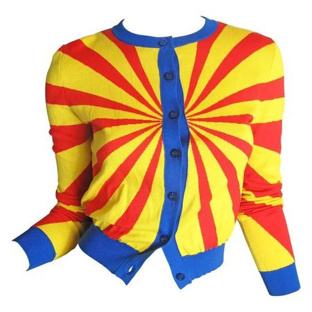 circus primary color sweater
