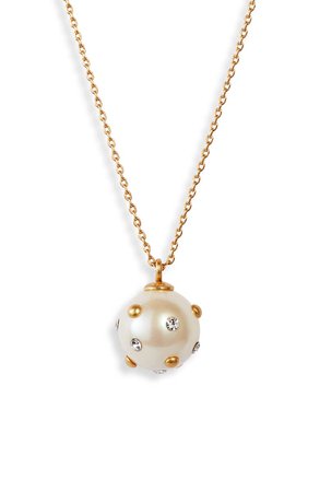 Kate Spade Mini Bead Pendant Necklace