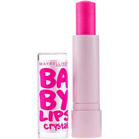 Amazon.com: Maybelline New York Baby Lips Crystal Lip Balm, Crystal Kiss, 0.15 Ounce: Beauty