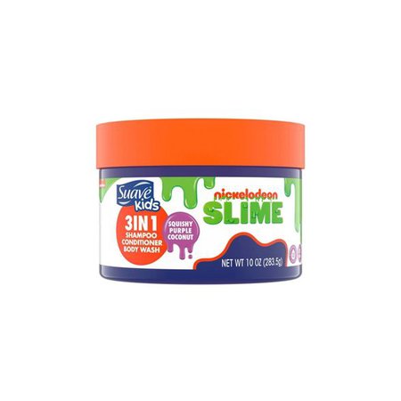 Suave Kids Purple Slime 3in1 Shampoo + Conditioner + Body Wash - 10oz : Target