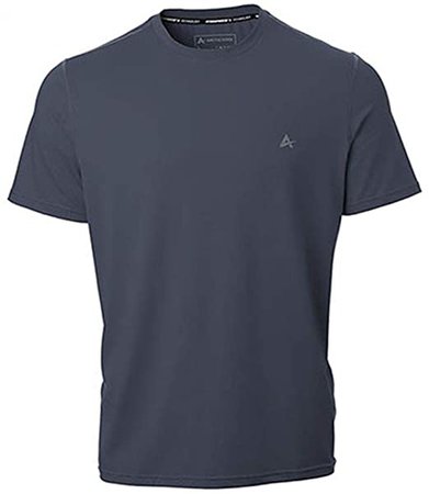 Amazon.com: Arctic Cool Men’s Crew Neck Instant Cooling Moisture Wicking Performance UPF 50+ Short Sleeve Shirt | Lightweight Breathable Tshirt for Running, Workout, Exercise, Fishing, Storm Grey Twist, S: Clothing