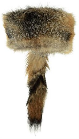 AuSable™ Brand Grey Fox Boone Fur Hat