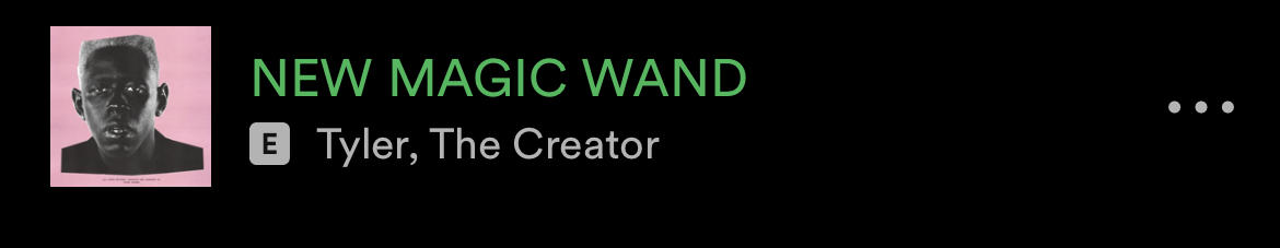 new magic wand - tyler, the creator