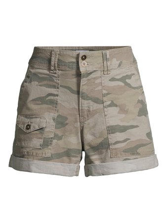 Time and Tru Women's Utility Shorts