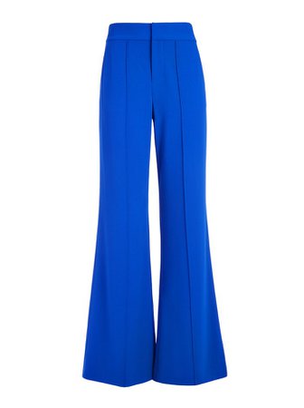 DYLAN HIGH WAISTED PANT in ULTRA MARINE | Alice and Olivia