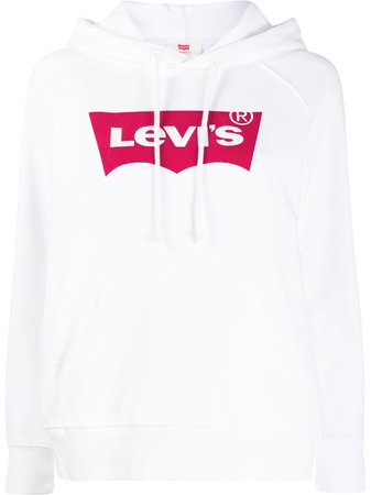 Levi's Logo Print Hoodie - Farfetch