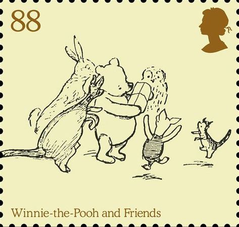 winnie the pooh stamp