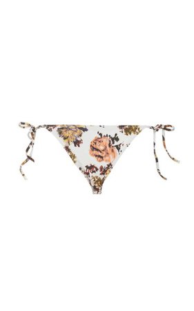 Maria Floral String Bikini Bottoms By Ulla Johnson | Moda Operandi