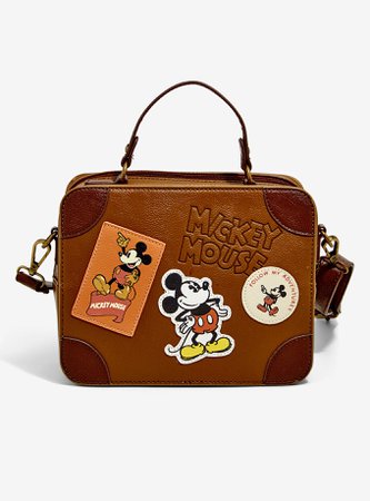 Loungefly Disney Mickey Mouse Suitcase Bag