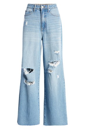BP. Ripped Wide Leg Jeans | Nordstrom