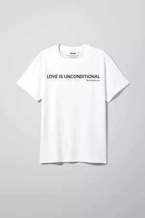 Container Love T-shirt - Container Love Unconditional - Weekday WW