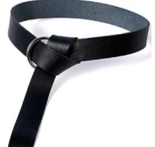 black tie belt