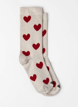 long heart socks