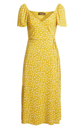 4SI3NNA Short Sleeve Wrap Dress | Nordstrom