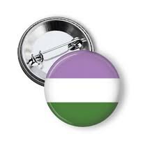 queer flag pin